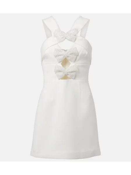 Rochie Rebecca Vallance cu funde alb