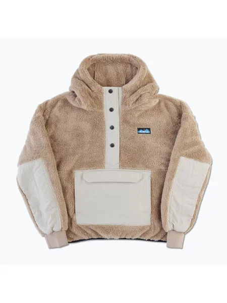 Дамска поларена блуза KAVU Moon Ridge buff бежово