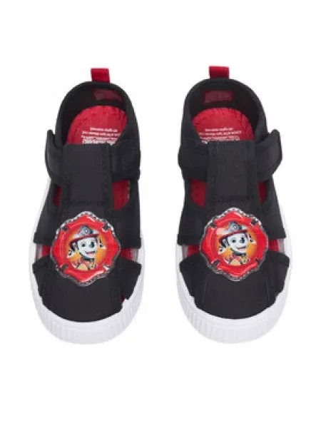 Bačkory Paw Patrol černé