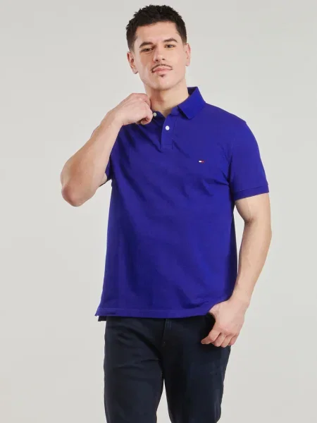 Polokošeľa Tommy Hilfiger modrá
