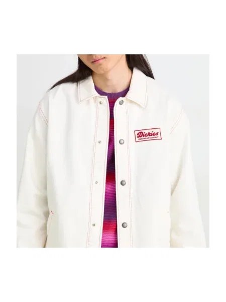 Geacă de blugi Dickies alb