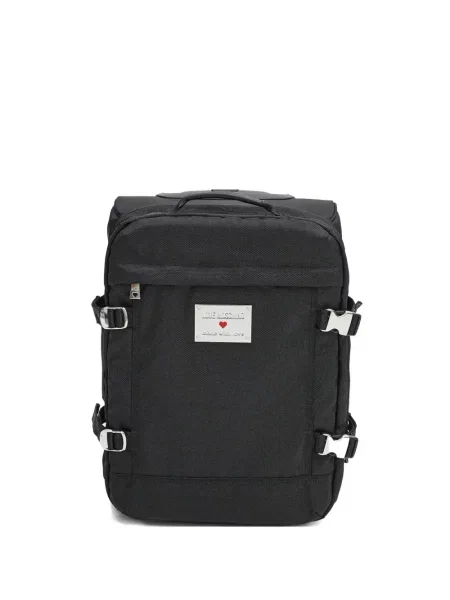 Geantă Love Moschino cu cataramă negru