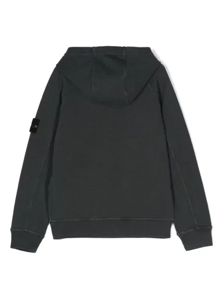 Bluza z kapturem dziecięca Stone Island szara