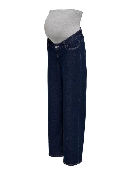 Only Maternity Jeans albastru