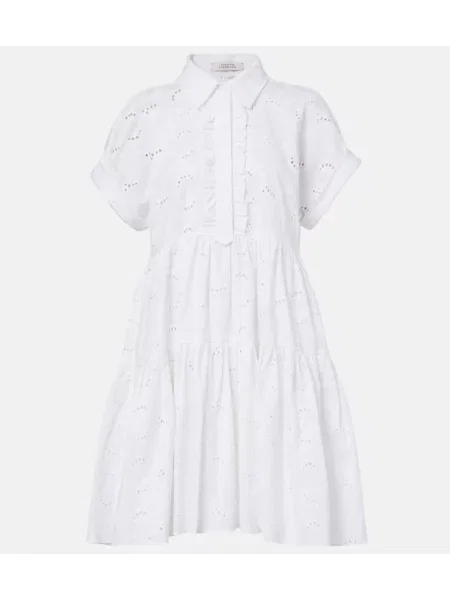 Rochie Dorothee Schumacher cu broderie alb