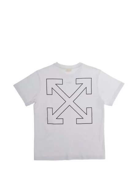 Koszulka dziecięca Off-white biała