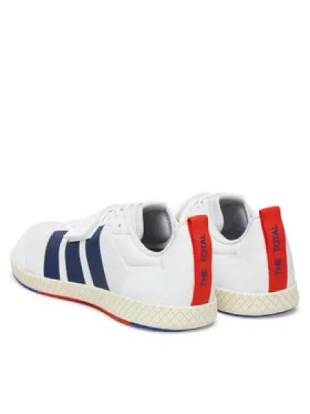 Vzpieračské topánky adidas The Total 2 Footwear white/dark blue/royal blue biela