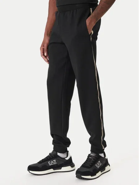 Emporio Armani Pantaloni trening negru