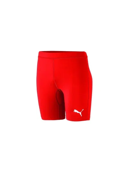 Pantaloni Puma scurte roșu