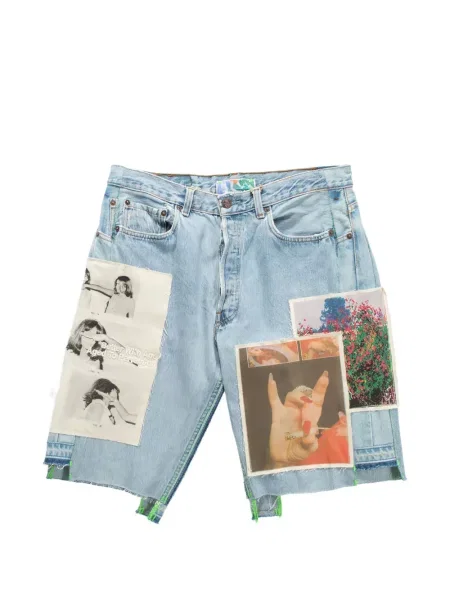 Pantaloni scurți Better With Age albastru