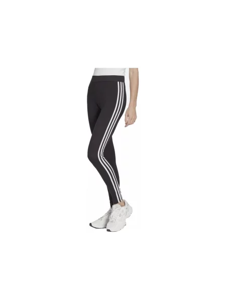 Prugaste hlače Adidas Originals crna