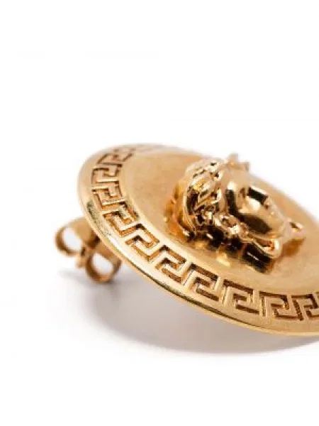 Náušnice Versace Collection zlaté