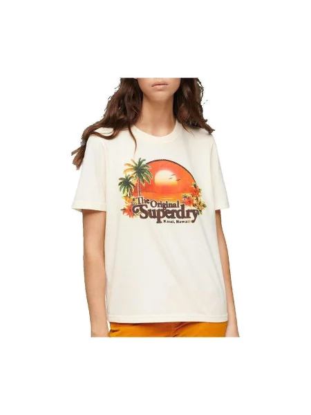 Tricou Superdry bej