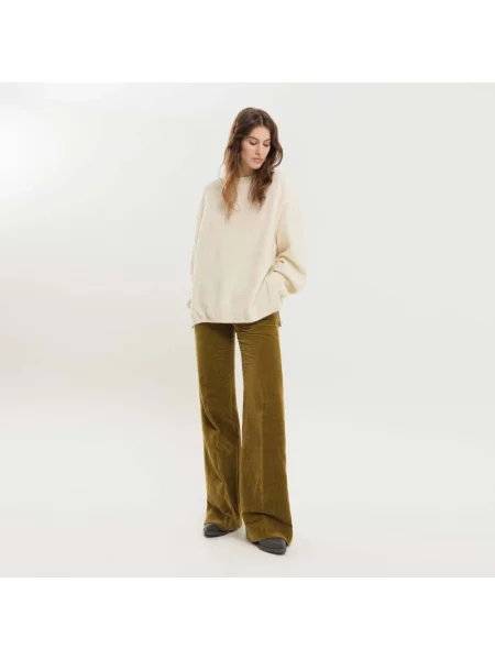Sweter 1989 Studio z okrągłym dekoltem beżowy