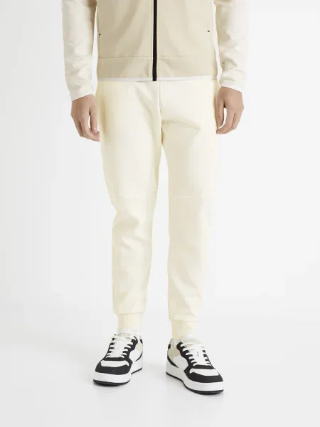 Pantaloni Celio alb