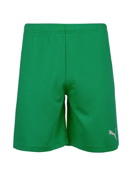 PUMA Pantaloni sport TeamRise verde alb