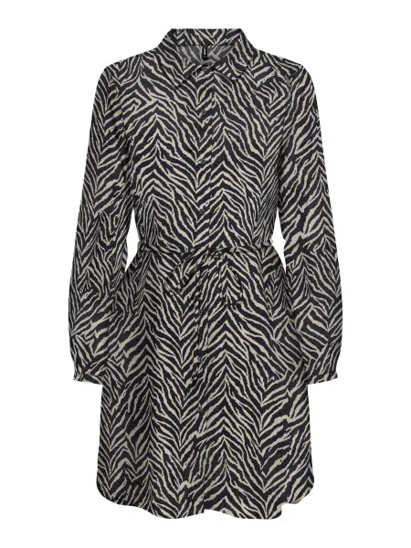 ONLY Rochie tip bluză ONLNOVA grej negru