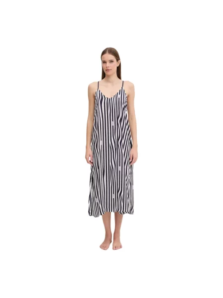 Sukienka koszulowa Dkny niebieska