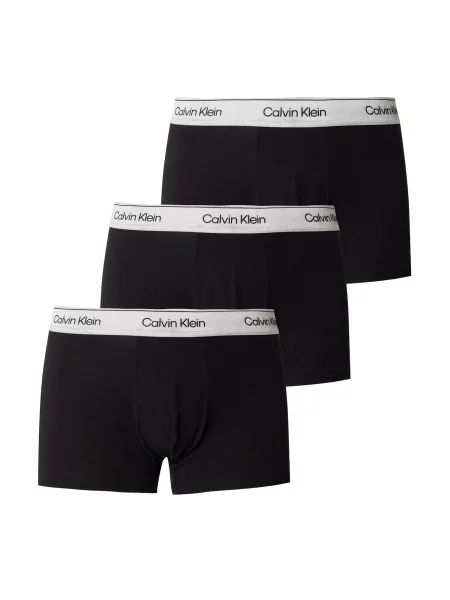 Boxeri Calvin Klein Trunk Grey M alb