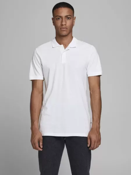 Jack & Jones Polo Shirt White λευκό