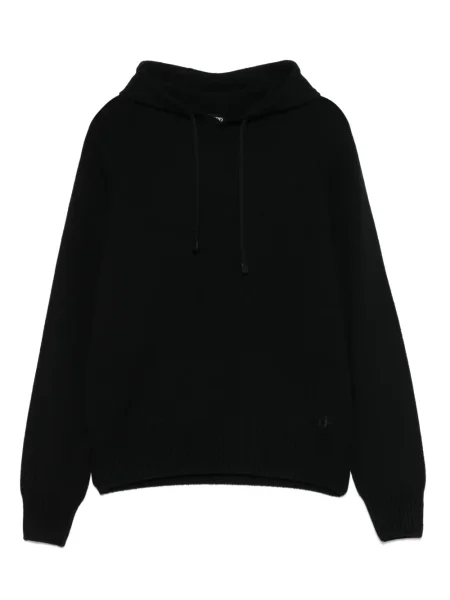 Hanorac cu glugă Tom Ford din cașmir negru