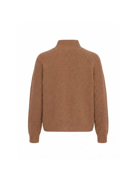 Sweter Max Mara Studio wełniany brązowy