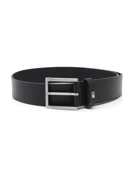 Bőr öv Tommy Hilfiger fekete