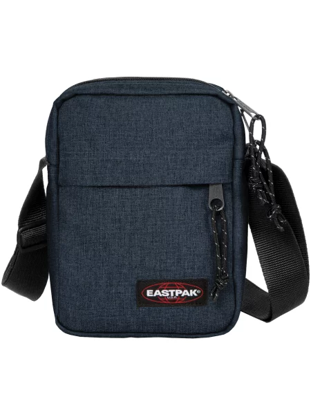 EASTPAK Taška přes rameno The One noční modrá / červená / černá bílá