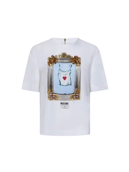 Koszulka Moschino biała