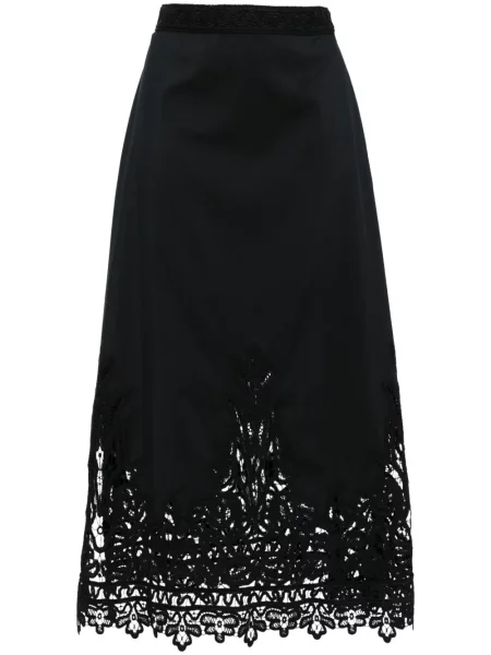 Fustă Ulla Johnson negru