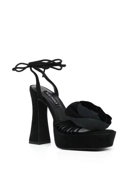 Sandale Senso din piele de căprioară negru