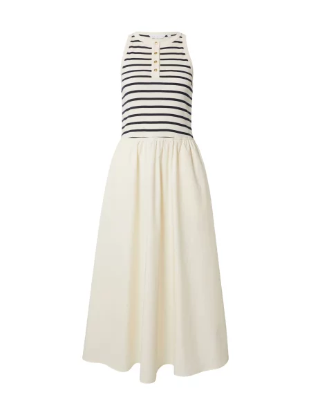TOMMY HILFIGER Rochie crem / bleumarin