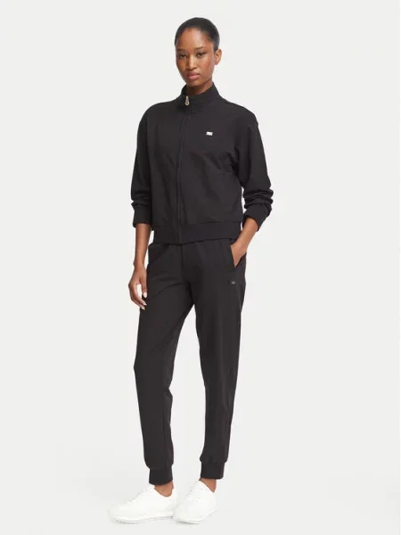 Emporio Armani komplet trenirka za žene od pamuka s elastanom crna