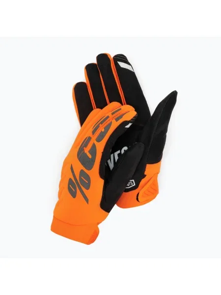 Мъжки ръкавици за колоездене Brisker orange оранжево
