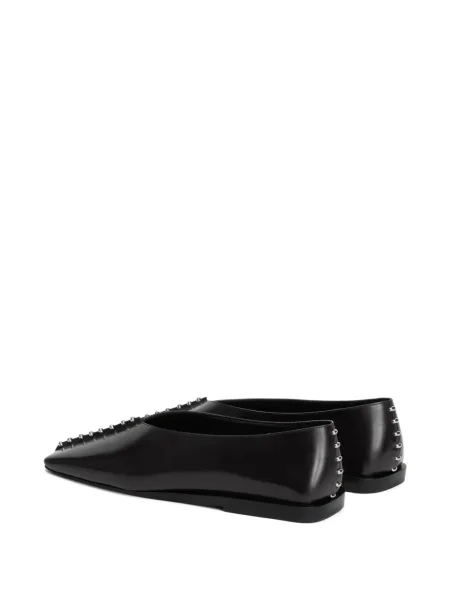 Balerini Jil Sander cu tepi negru