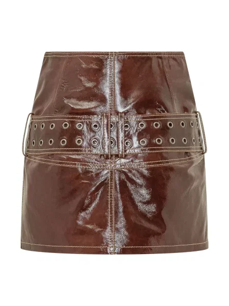 Spódnica mini Diesel brązowa