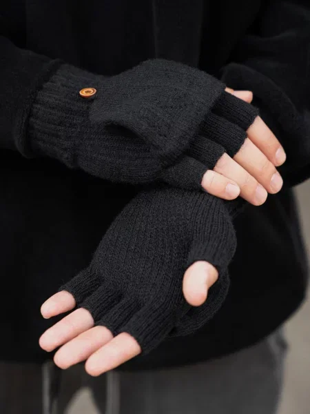 Перчатки Without черные