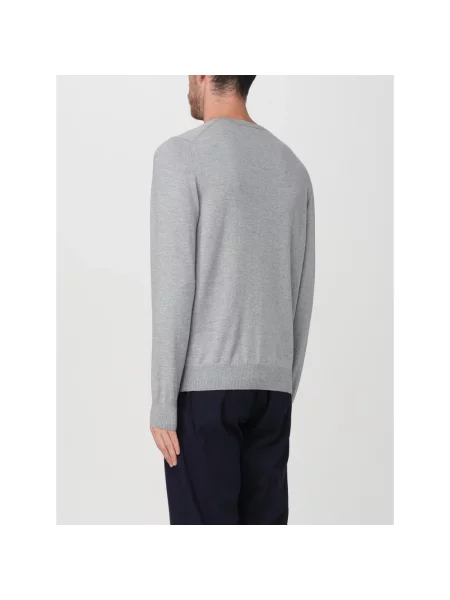 Sweter Fay wełniany szary
