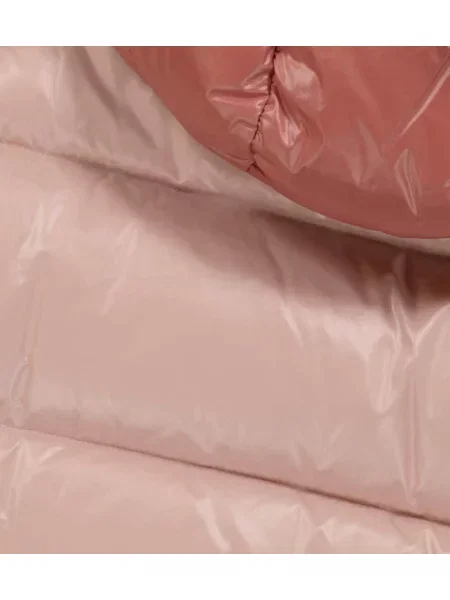 Πουπουλένιο μπουφάν Moncler Enfant ροζ