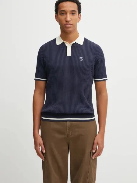 Filling Pieces polo tričko Fine Knit Polo