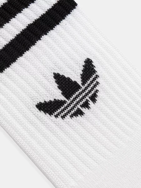 Носки Adidas Originals в полоску белые