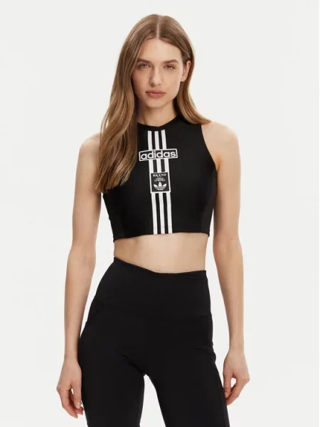 Топ Adidas черный