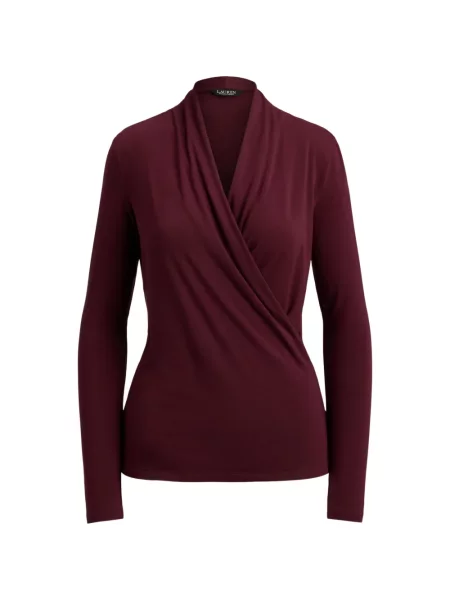 Bluză Lauren Ralph Lauren plic roșu