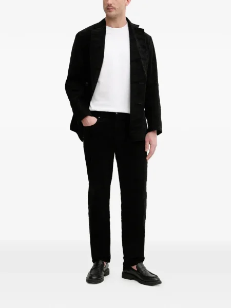 Geacă Armani Exchange cu două rânduri de nasturi negru