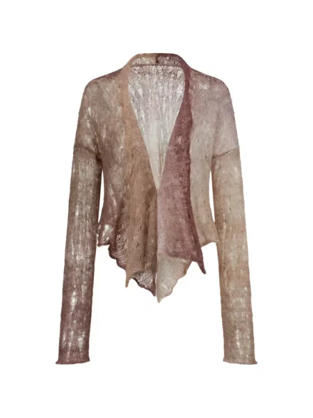 Dzianinowy kardigan Oude Waag brązowy