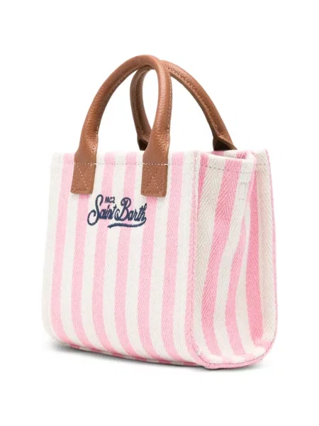 Shopper torbica Mc2 Saint Barth s vezom ružičasta