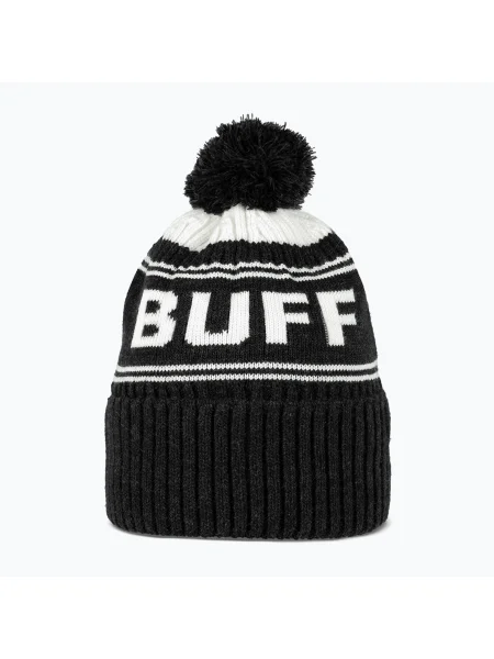 Olcsóbban. Téli sapka BUFF Knitted Hido multicolor. Méret: OS fekete
