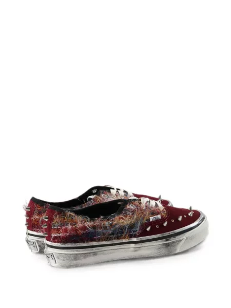 Sneakerși Vans zdrențuiți roșu