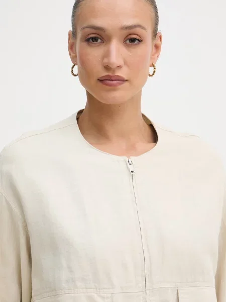 United Colors of Benetton Демісезонна куртка лляна