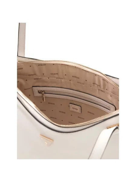 Geantă shopper Guess bej